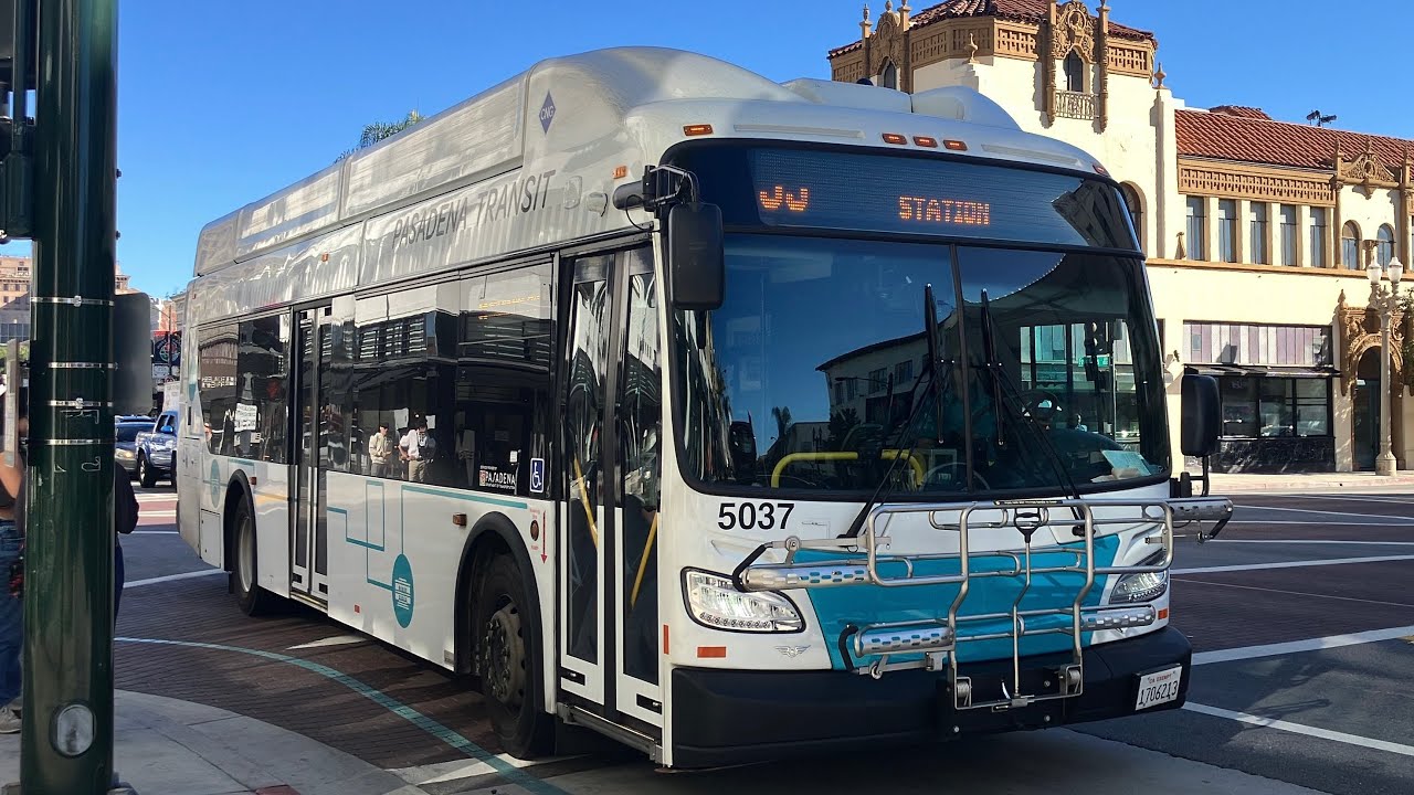 Pasadena Transit 2024 New Flyer XN35 #5037