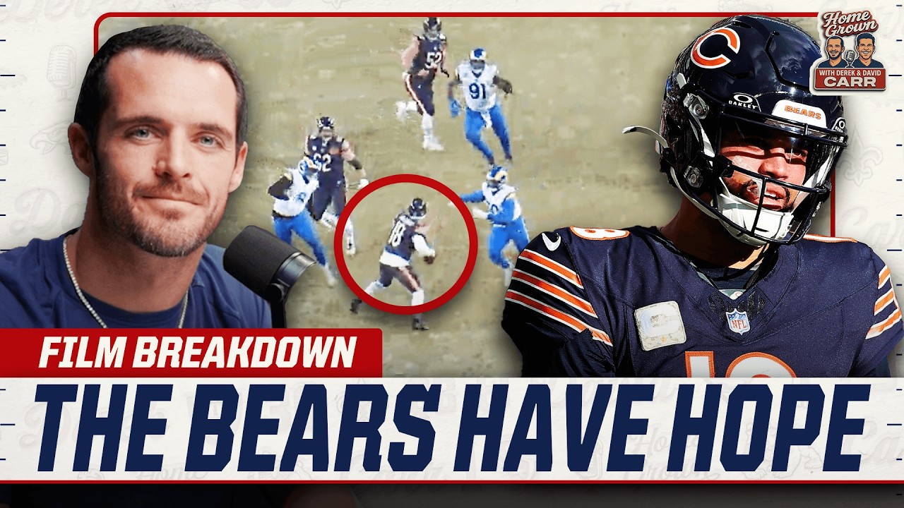 Caleb & The Bears Will Be Better in the Future For This Year's Playoff Run | David and Derek Carr