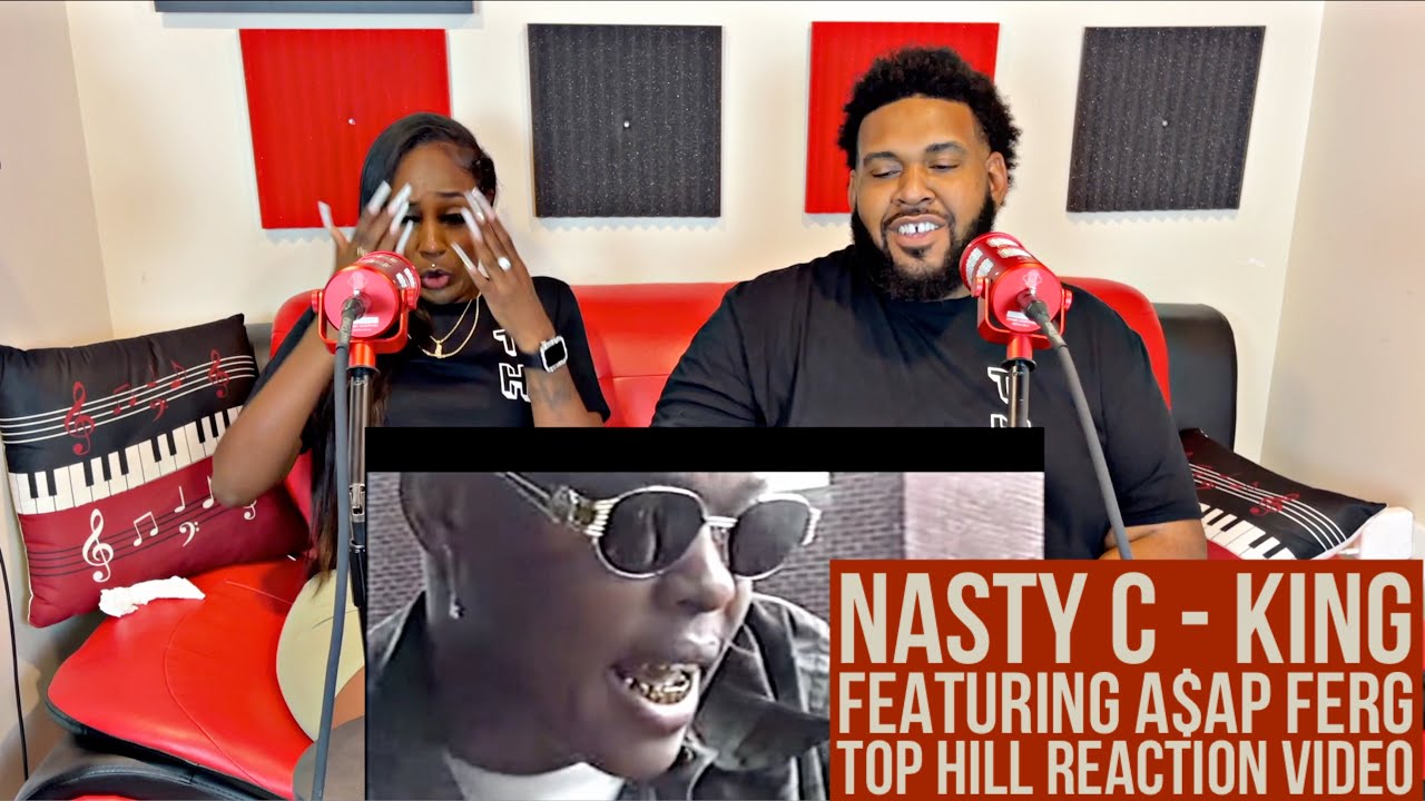 NASTY C - KING FT. A$AP FERG (OFFICIAL TOP HILL REACTION VIDEO) AMERICANS REACT, THEY WENT CRAZY !!!