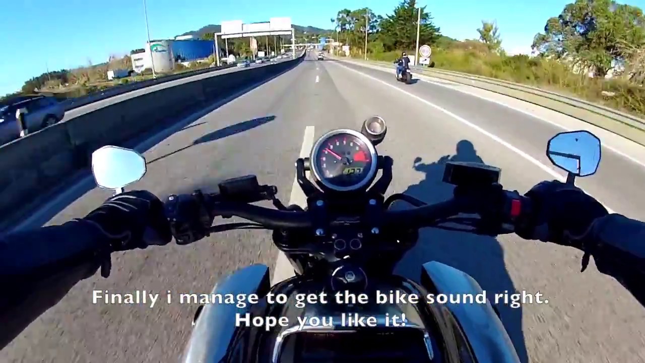 Yamaha Vmax 1700 high/low speed cornering