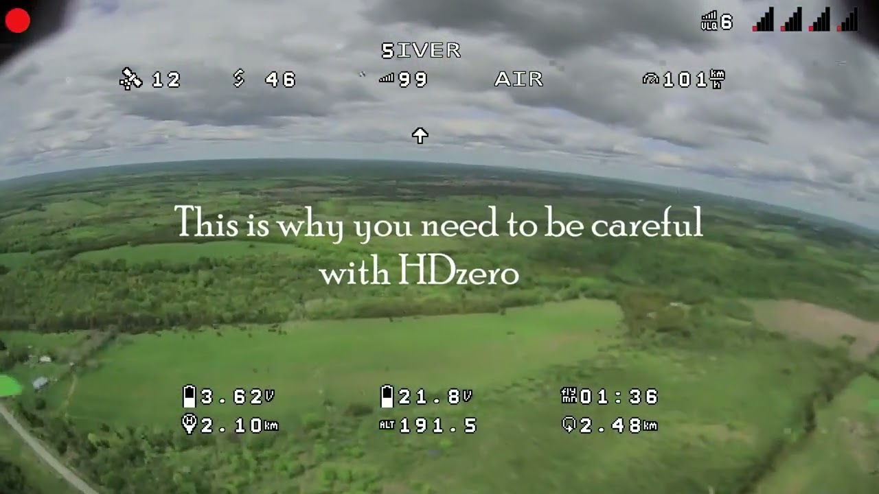Hdzero 1w range test again