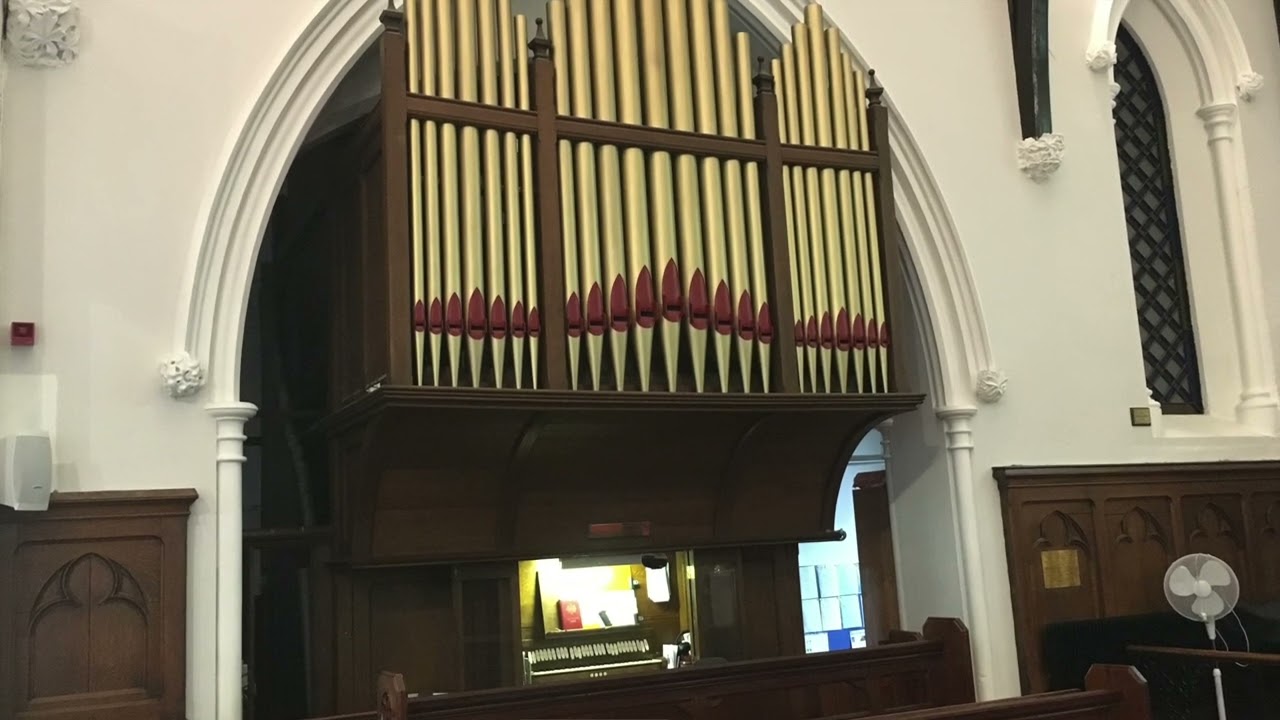 St Barbara's Garrison Church, Chatham, Kent - How Should I Sing That Majesty (Hymn)