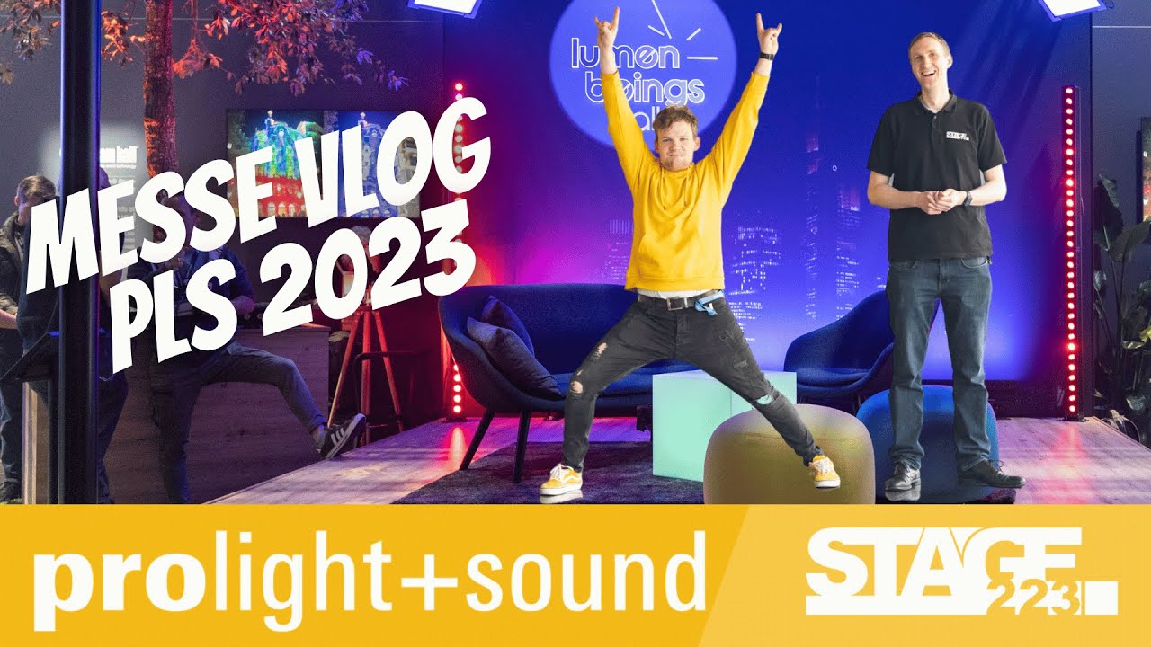 Prolight + Sound 2023 | VLOG hinter den Kulissen