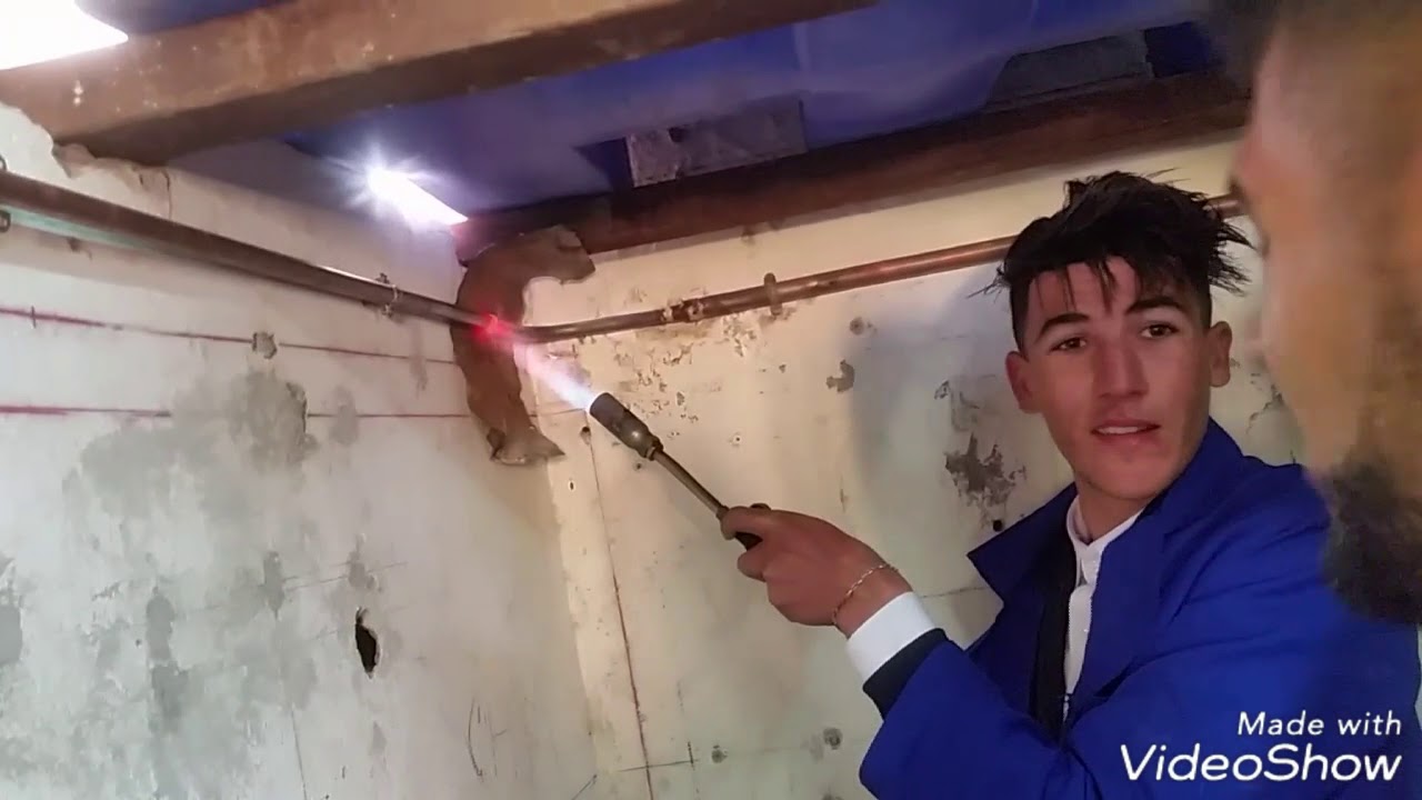 Installation conduite de gaz