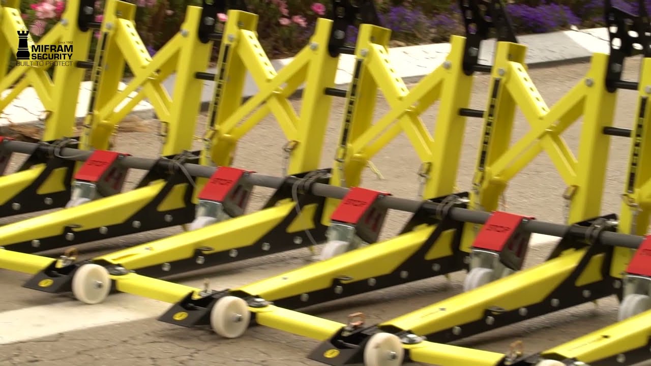MVB 3X – Portable Anti-Ram Barrier at Big Event (Portuguese Version) | Mifram Security