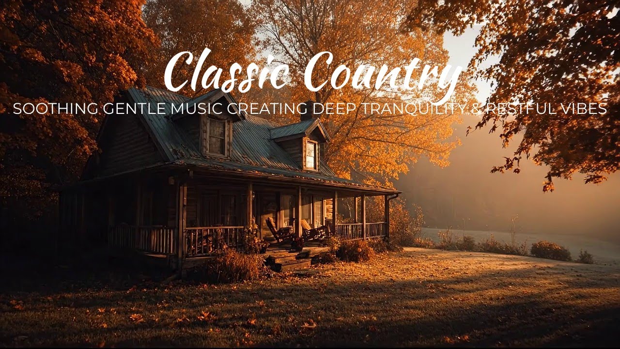 Classic Country | Soothing Gentle Music Creating Deep Tranquility & Restful Vibes