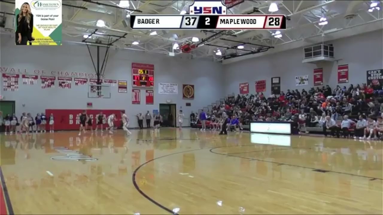 GAME HIGHLIGHT - BADGER VS. MAPLEWOOD - 1/30/26