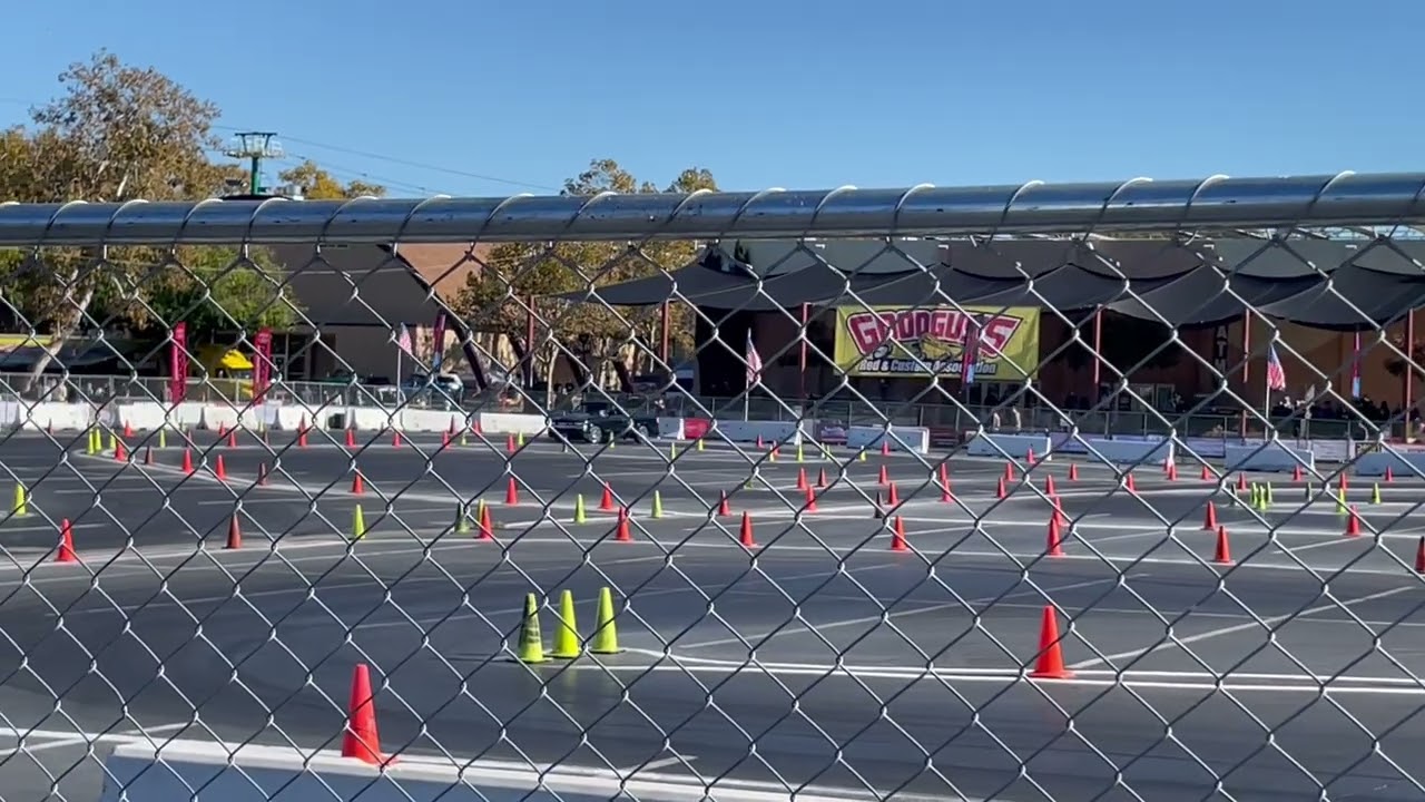 S10 good guys autocross, Pleasanton ca. November 2022, spin out