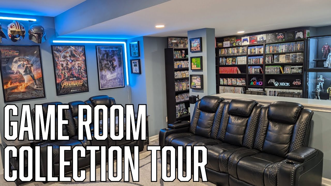 Game Room Collection Tour 2024 - Video Games, Hot Toys, Marvel, Star Wars, Pok&eacute;mon, and More