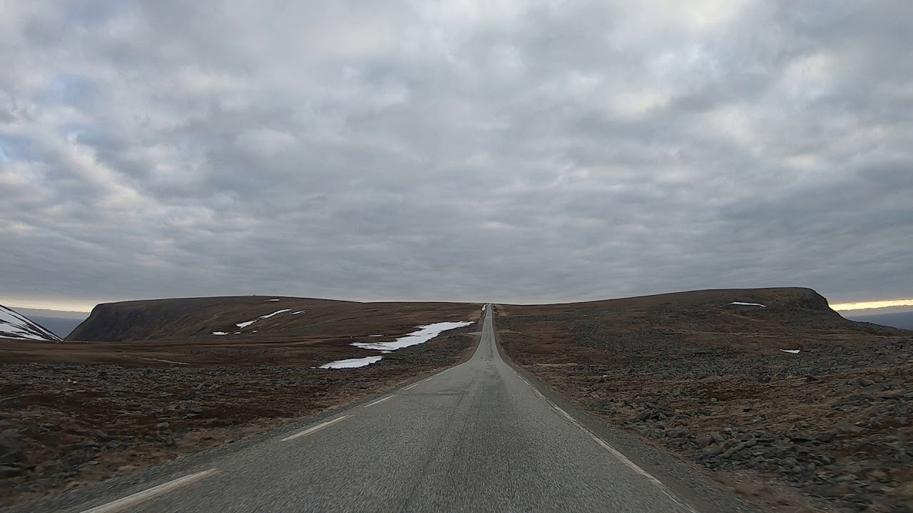 NORWEGIA droga na Nordkapp - Przylądek P&oacute;łnocny