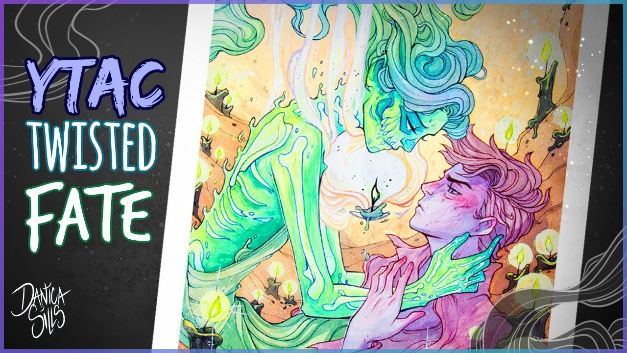 Twisted Fate • YTAC Grimm's Fairy Tale • Watercolor Painting Process