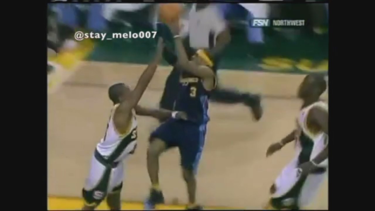 Allen Iverson 21 Points 10 Ast @ Sonics, 2006-07.