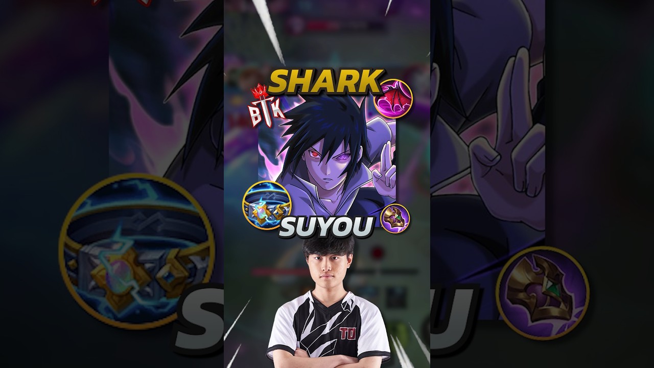 BTK Shark Suyou Roam S36 Build! Mobile Legends #mobilelegends #mlbb #gaming #MLBBCreator