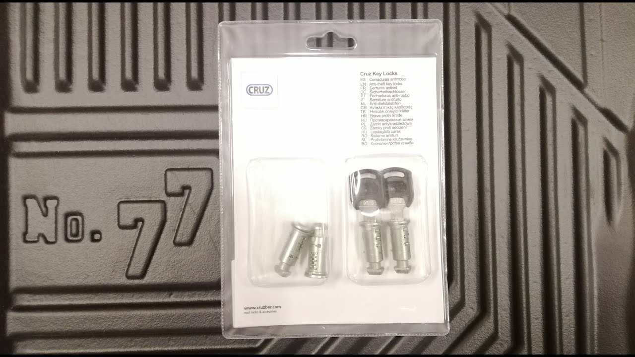 CRUZ 932-014  - anti-theft key locks