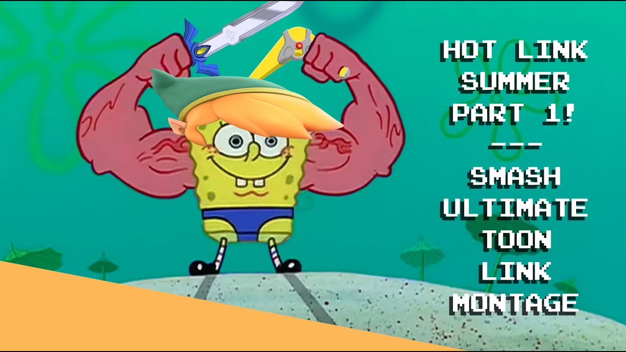 Лето Hot Link, часть 1! Монтаж Ultimate Toon Link из Smash Bros.