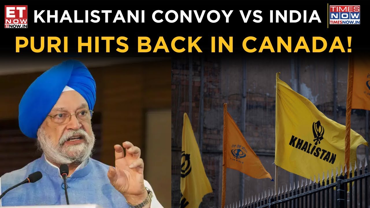 Rented Protest: Hardeep Puri Hits Back as Khalistani Convoys March in Canada | G7 Summit | Top News