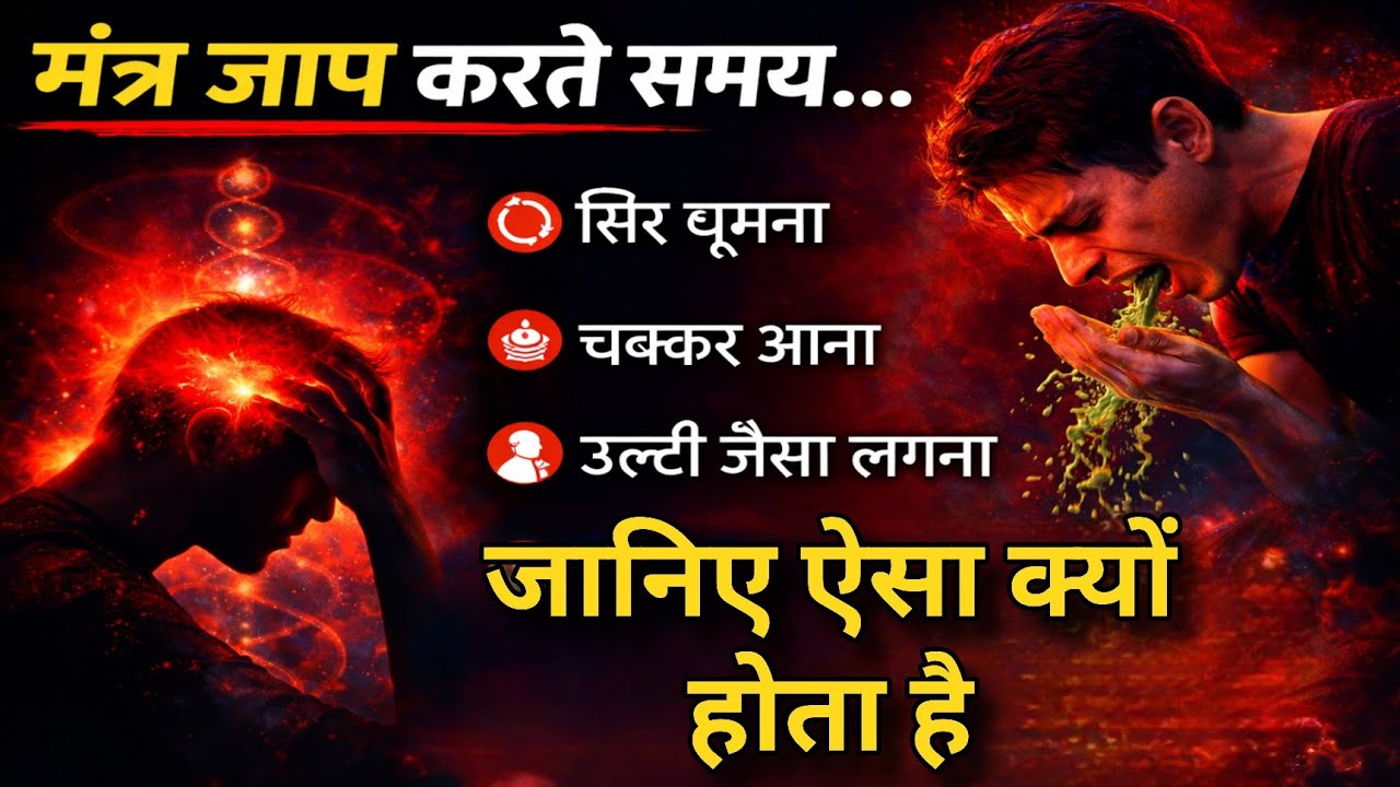 मंत्र जाप करते समय चक्कर, उल्टी, घबराहट क्यों होती है? | Kundalini Awakening Truth | Sadhana Secrets