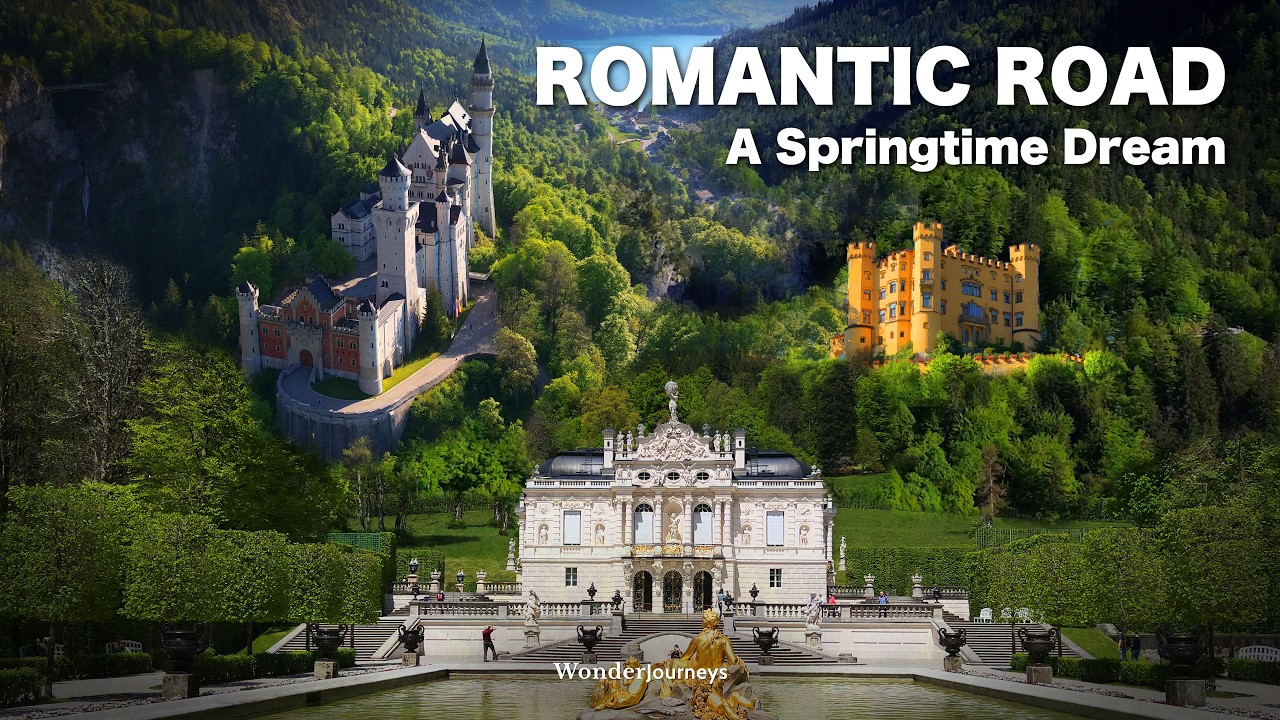 Баварские Альпы 🇩🇪 Сказочное путешествие по дороге