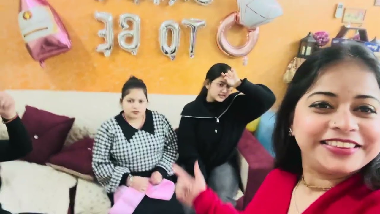 Dulhan Wali Feeling 💛 | Bride To Be Ceremony 2026 #bridetobe #bride #bridemaid #pahadilifestyle #1k