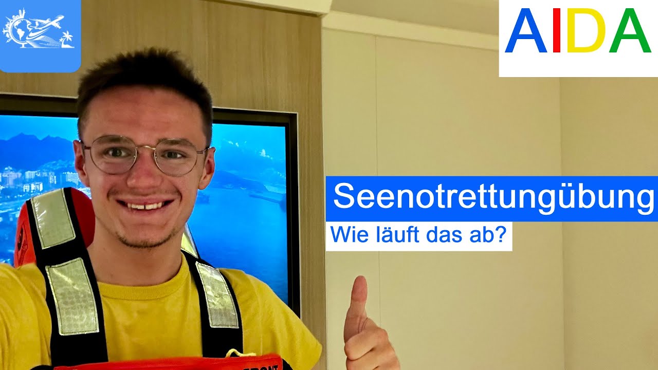 AIDA| So läuft die Seenotrettungsübung bei AIDA ab| JANNIK´S REISEWELT (73)