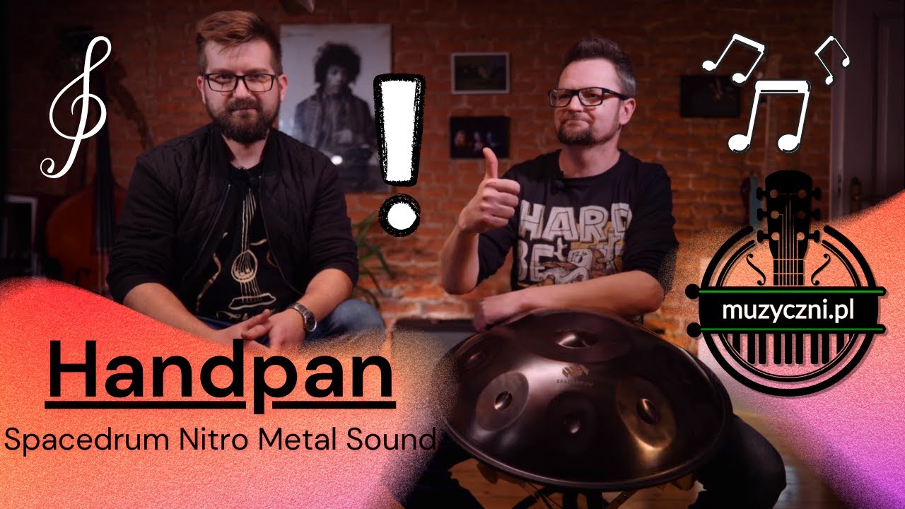Metal Sound Handpan Spacedrum Nitro Equinox test Muzyczni.pl
