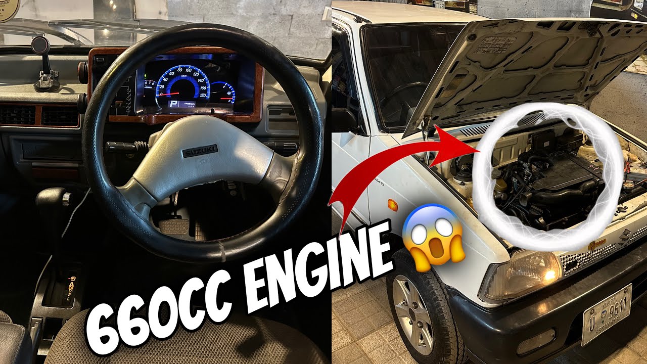 660cc Automatic Engine Swapped In Suzuki Mehran 2005 Model