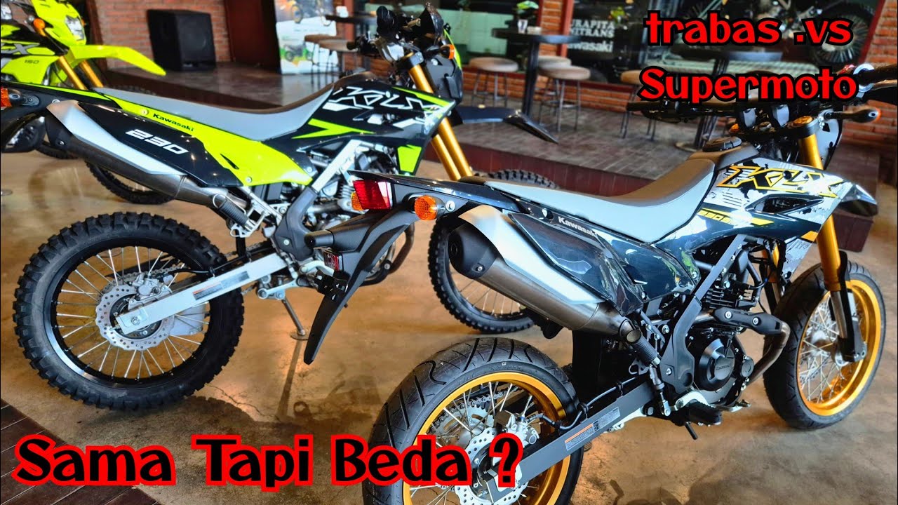 'BEDA 2,3 juta' | Apa Saja Perbedaan KLX 230 SE & KLX 230 SM SE ?