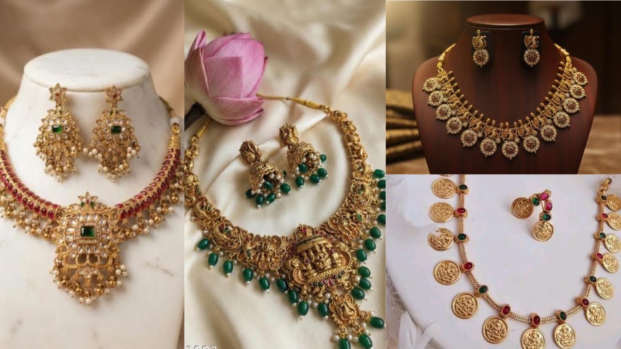 Meesho Jewelry haul 😱😍 || Meesho gold plated Jewelry necklace , honest review | #meeshohaul #video 