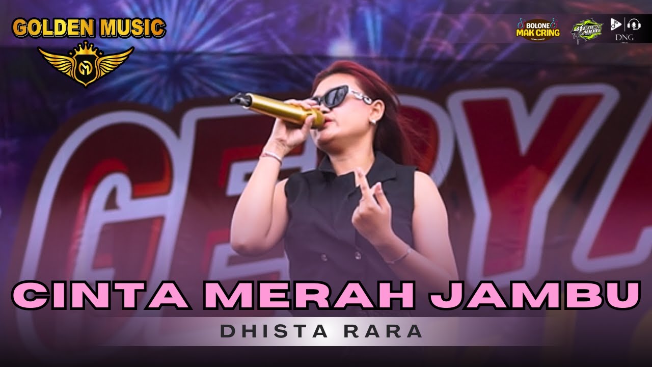 CINTA MERAH JAMBU (COVER) - Dista Rara (Golden Music Live in Pantai Lampon 2025)