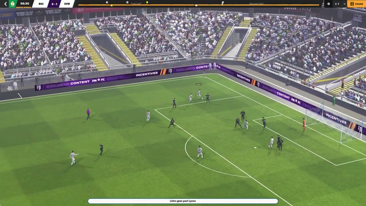 FM 2024 - Hertha BSC 3:1 SV Werder - DFB Pokal - 29.10.2024