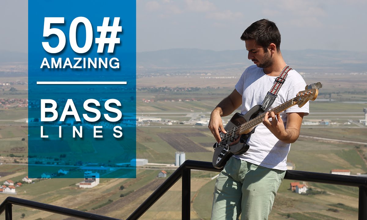 50 Amazing  Bass Lines  -  How To Play Disco Funk