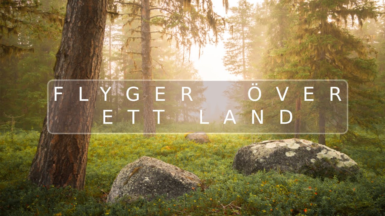 Flyger över ett land | 4K UHD | DJI AIR 3 | Lars Winnerbäck - Granit och morän
