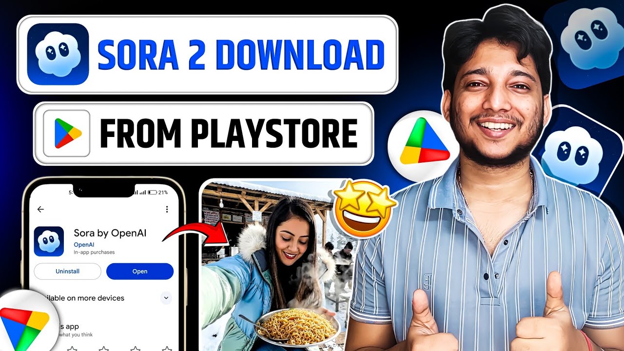 Sora 2 Ko Download Kaise Karen | How To Download Sora 2 In Android | Sora 2 Use Kaise Kare