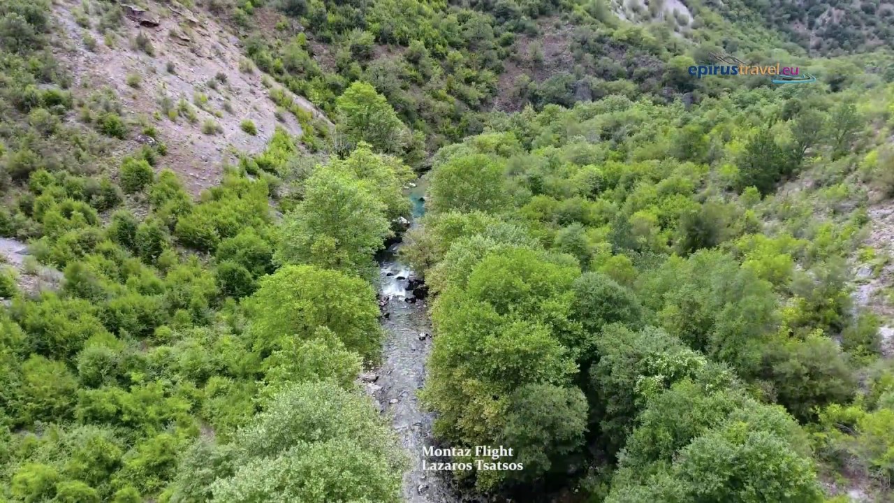 Φαράγγι του Βίκου,Πηγές Βοϊδομάτη πτήση - Vikos record Guinness Gorge,Voidomatis Springs flight