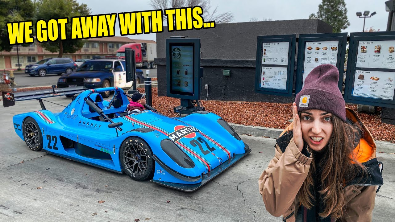 DRIVING AN ILLEGAL RACECAR ON PUBLIC STREETS! ft. alex choi