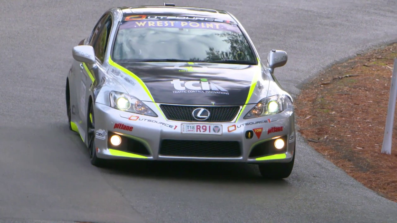 Targa Tasmania 2018 - Lexus ISF V8, Pure Sound