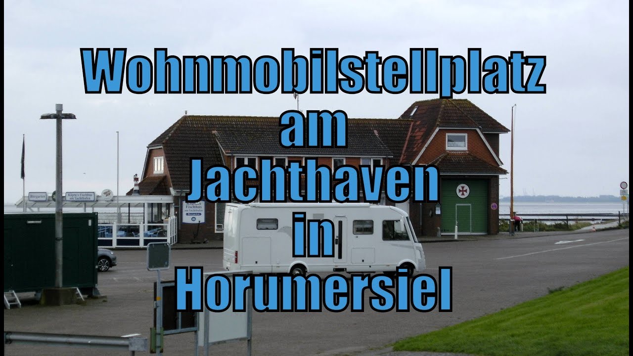 Wohnmobilstellplatz am Jachthafen in Horumersiel