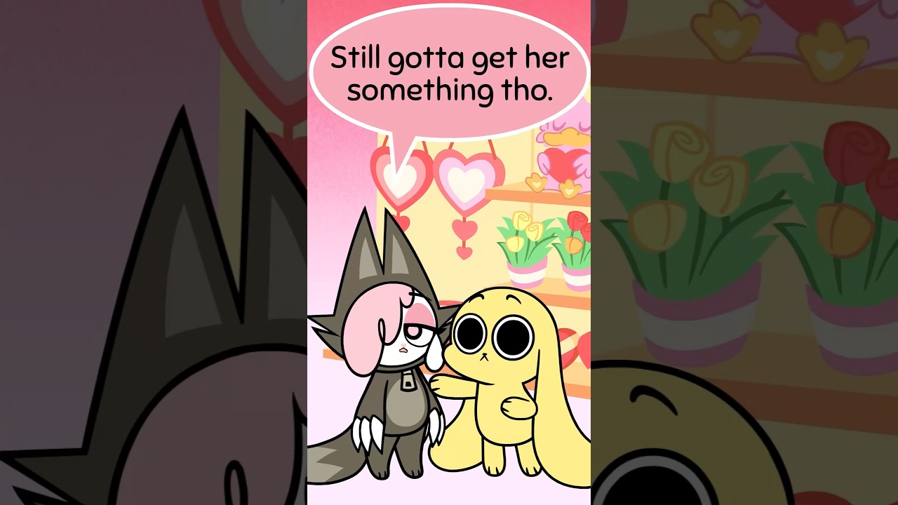 Valentines Day shopping #animation