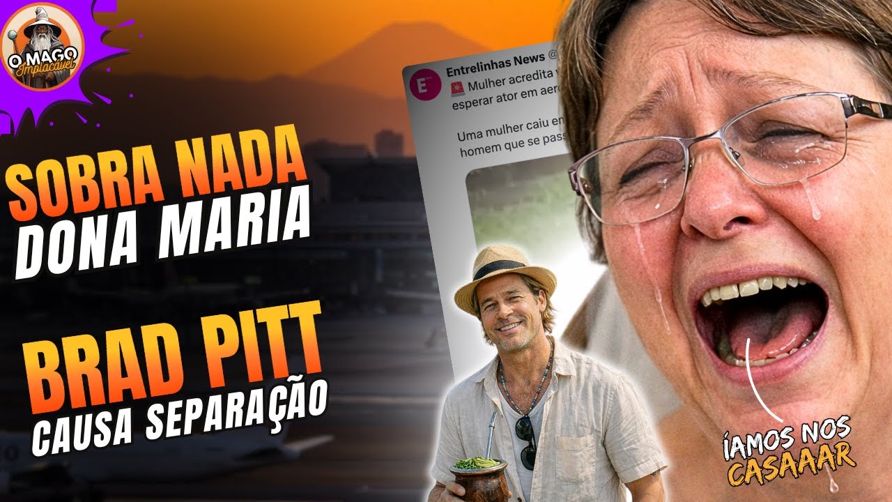 GOLPE do AMOR: DONA MARIA e o FALSO BRAD PITT de ERECHIM | 