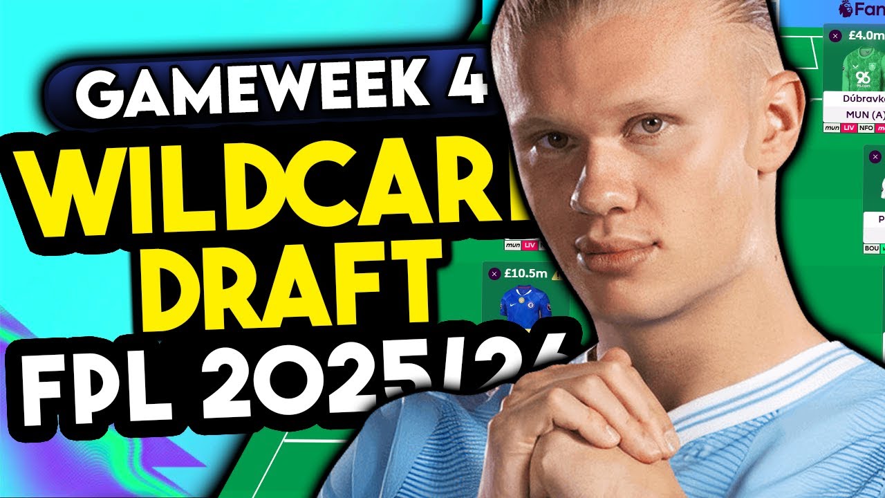 FPL GAMEWEEK 4 WILDCARD | BEST WILDCARD TEAM FOR GW4 | Fantasy Premier League Tips 2025/26
