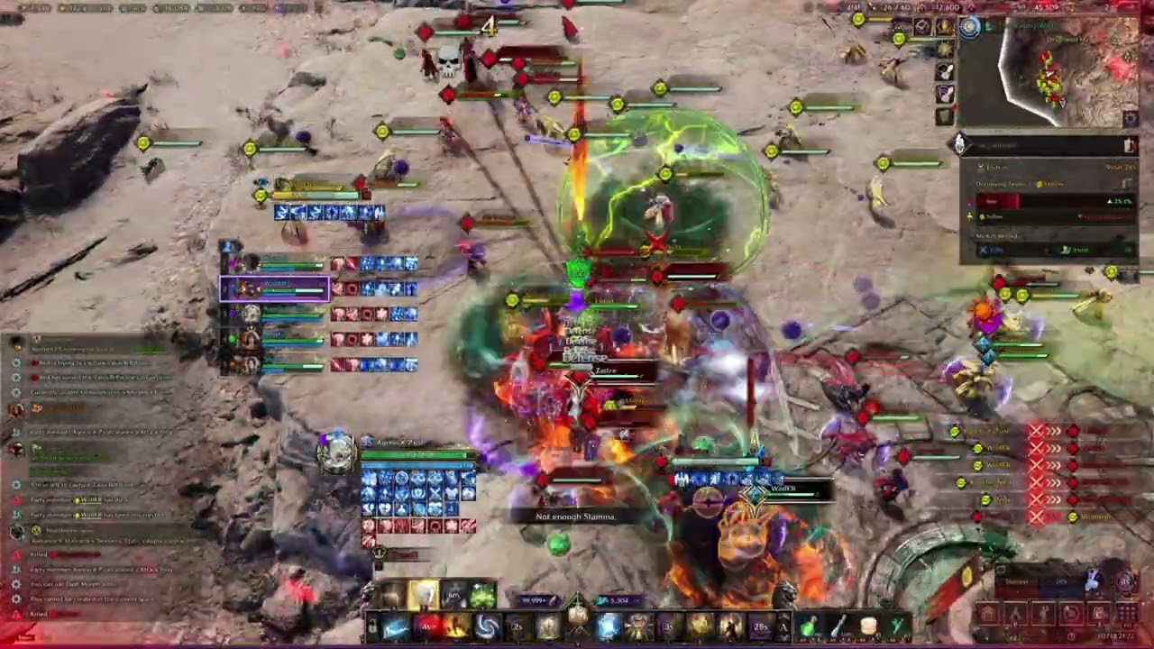 Wargame Enjoyer with 5man pt - Agressメアush Warden PvP