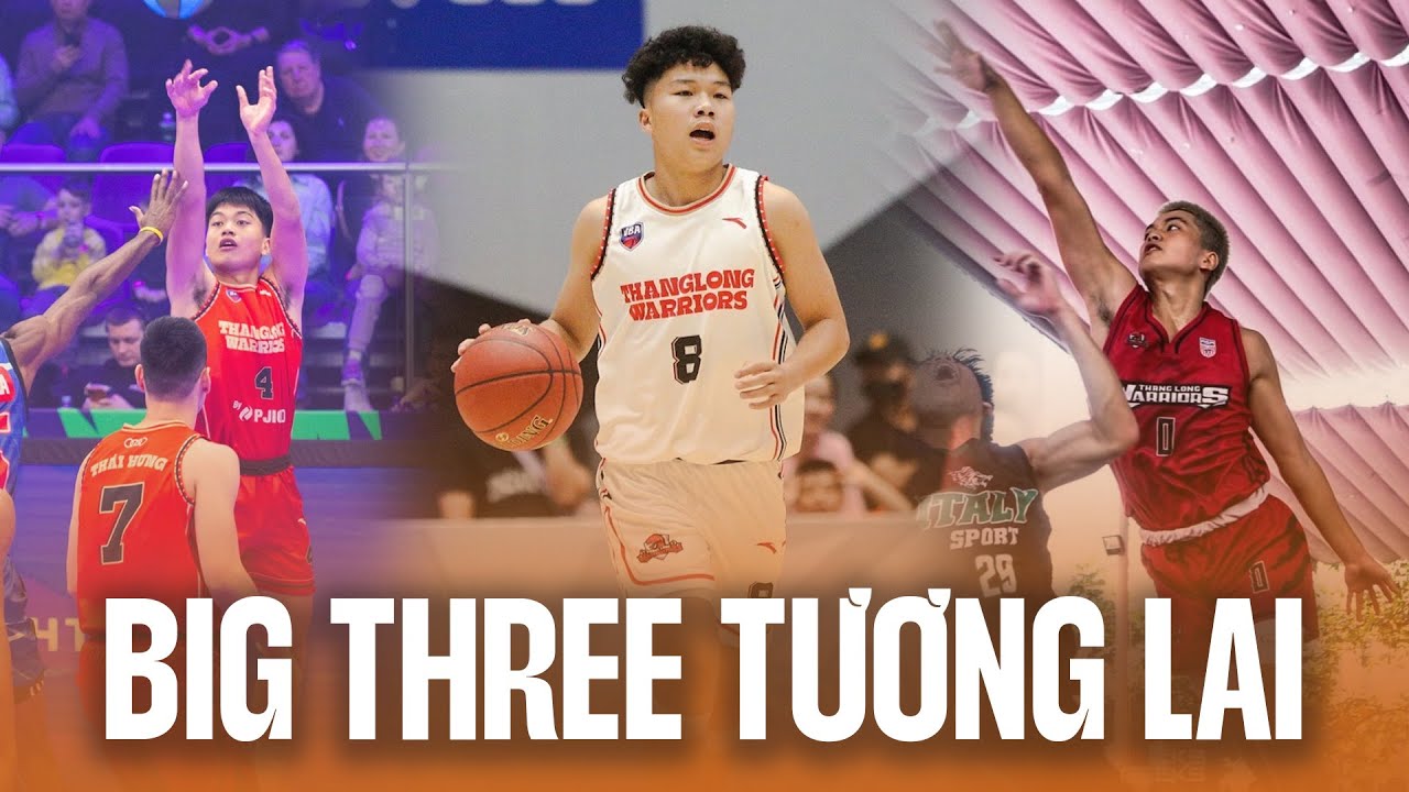 Thái Quang, Quân Lê, Mike Hào - Big Three tương lai của Thang Long Warriors | Bóng Rổ  TV