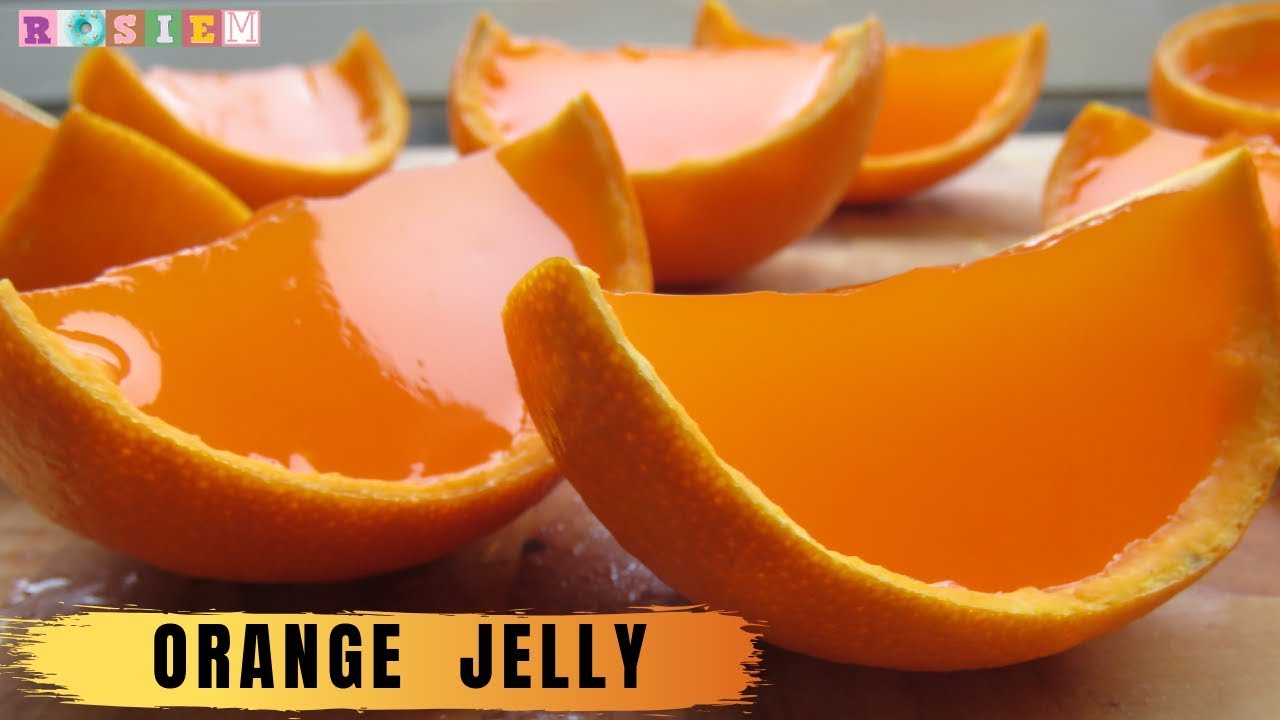 Cara Membuat Fresh Orange Jelly