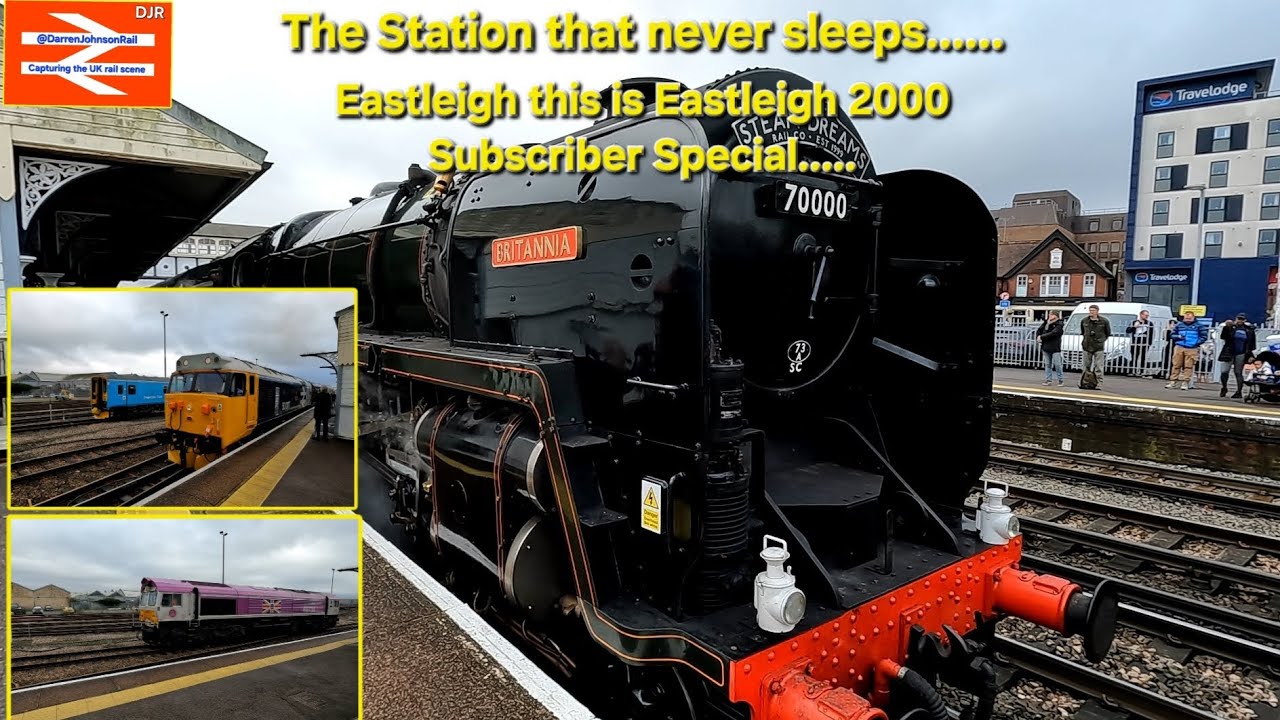Eastleigh Station 2000 Subscriber Special featuring Britannia, Hercules, and much more!