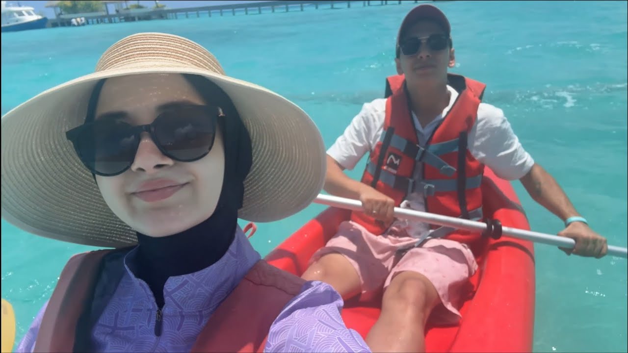 Maldivler’de Tatil Başladı! | Kandima Island Vlog Part 2 (Deniz, Yemek, Eğlence)