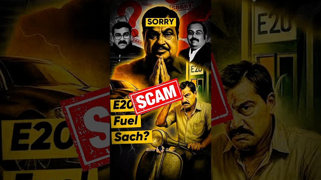 🚨 EXPOSED: The E20 Ethanol Scam &ndash; Nitin Gadkari&rsquo;s Family 😡 #E20Scam #NitinGadkariExposed