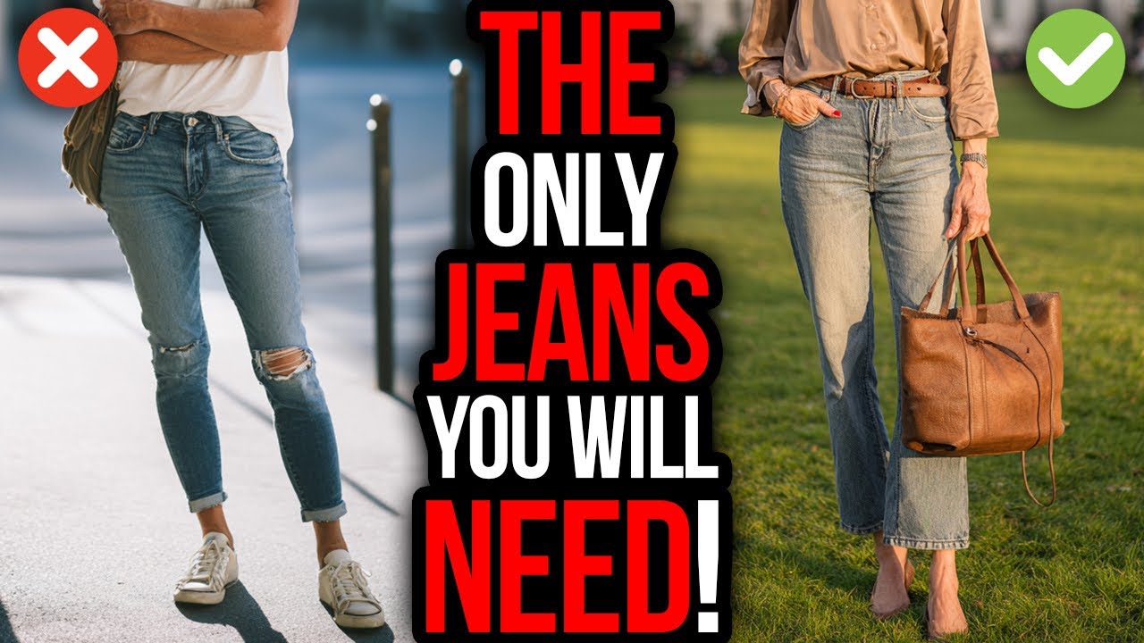 STOP Guessing! I Found the BEST Jeans for EVERY Body Type (Over 50)
