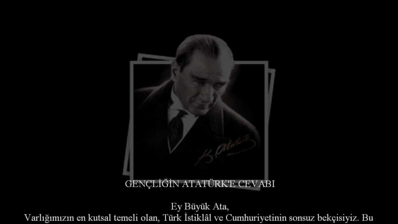 Gençliğin Atatürk'e Cevabı