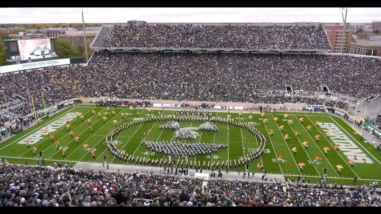 Spartan Marching Band & MMB: Halftime | MSU vs. Michigan: 10.30.2021