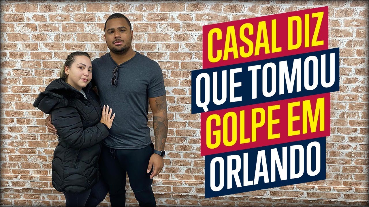 ALERTA: casal de turista diz ter tomado golpe de empresa em Orlando